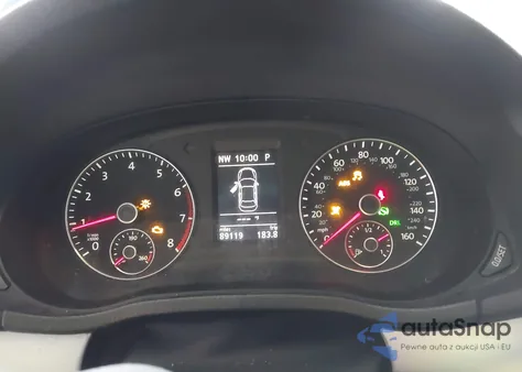 2012 Volkswagen Passat 2.5L Se z USA, uszkodzony, nr VIN 1VWBP7A35CC052178